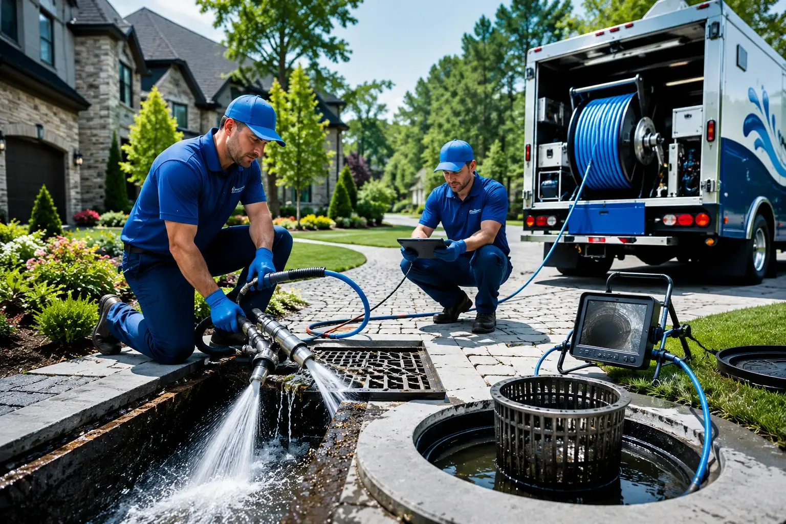 Local outdoor drain cleaning professionals in Lindstrom, MN