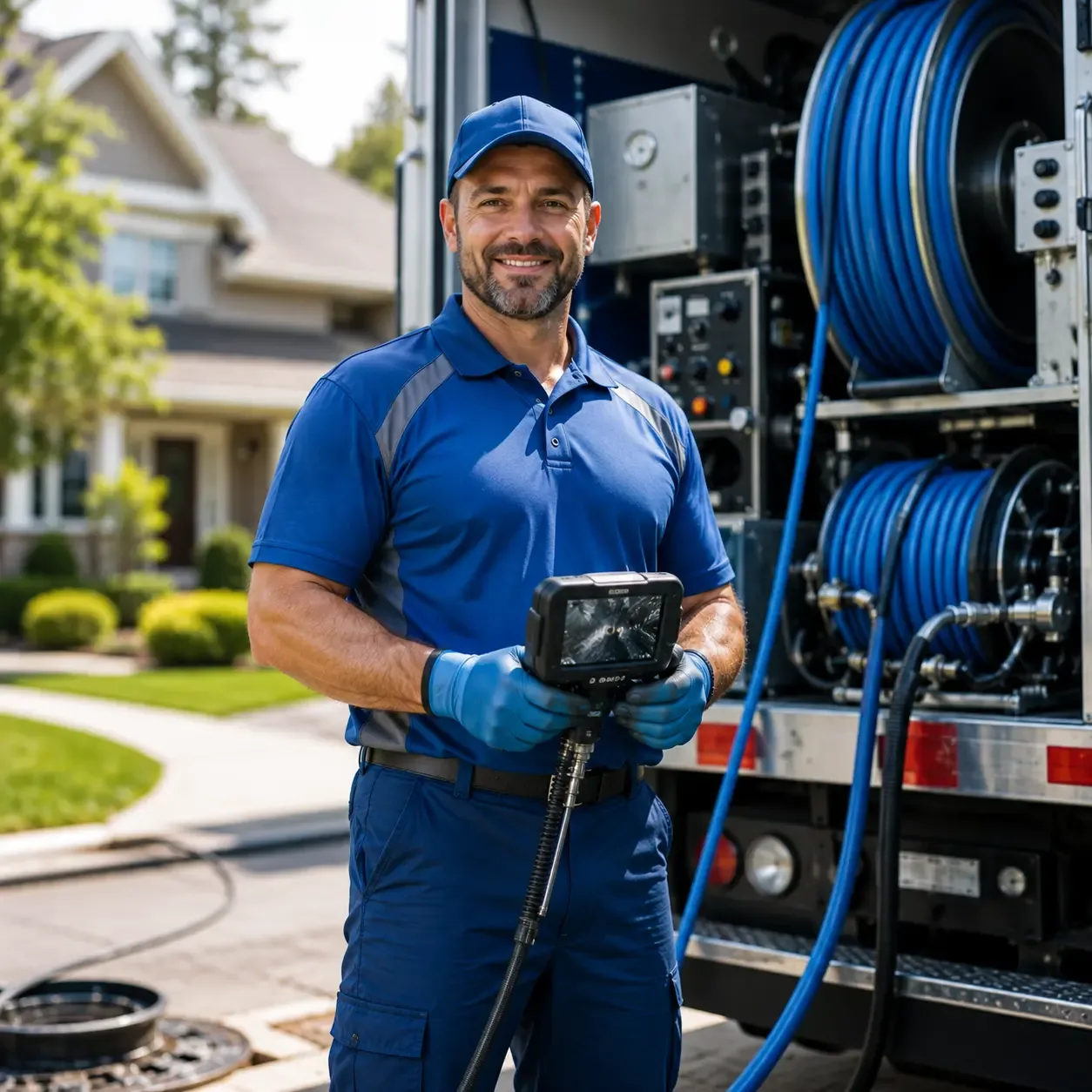 Local outdoor drain cleaning specialists in Lindstrom, MN
